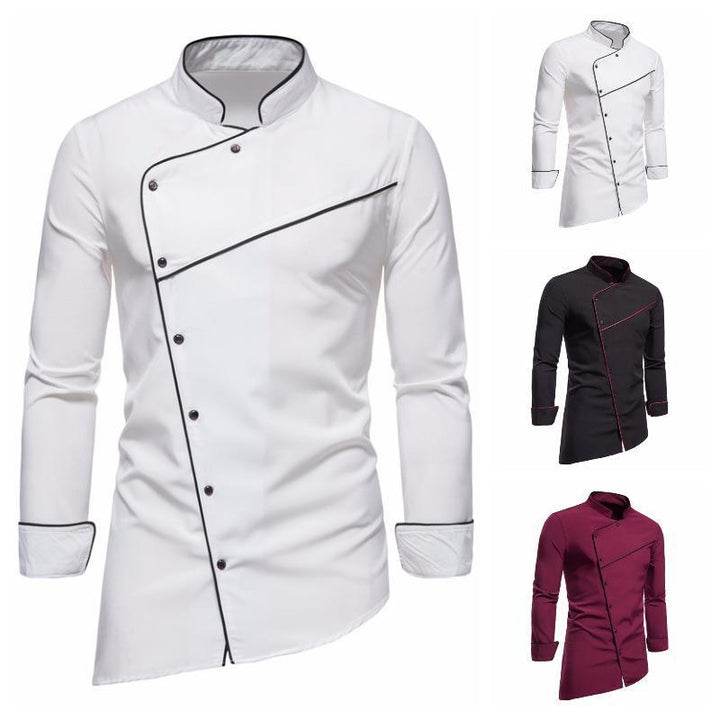 Men's Chef Jacket with Elegant Contrasts and High-Quality Workmanship Lune London