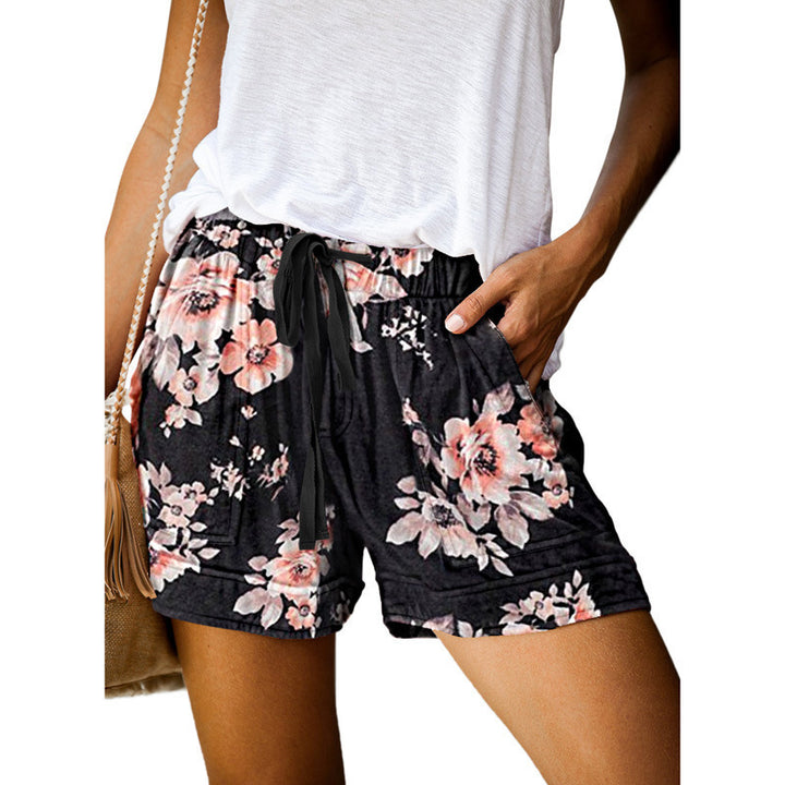 Women's Comfortable Summer Shorts with Elastic Waistband and Practical Pockets Lune London