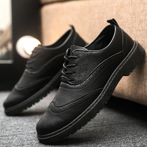 Men's Elegant Lace-Up Shoes in Classic Design Lune London