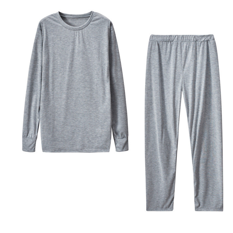Women's Long Sleeve Pajama Set with Elastic Pants Lune London