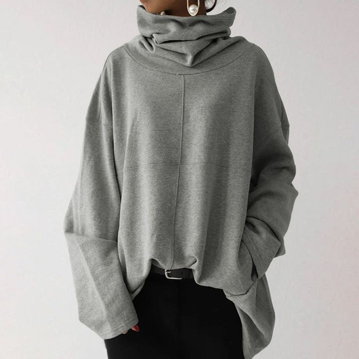 Lune London | Trendy solid-color turtleneck sweater
