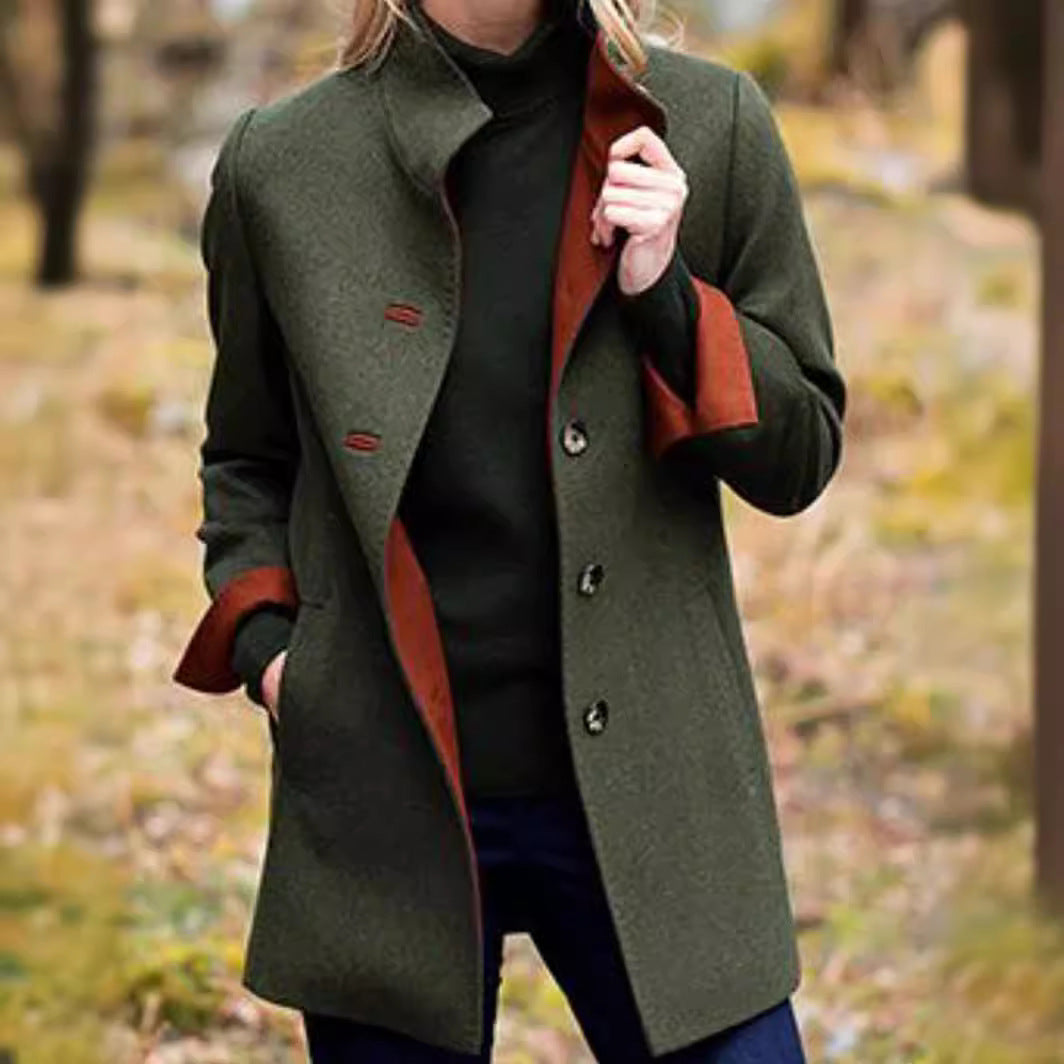 Coat for women in high-quality wool blend Lune London