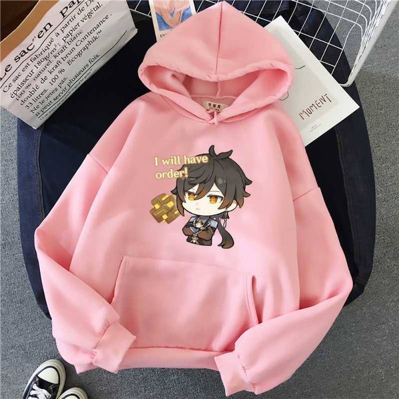 Women's hoodie with cute anime design and comfortable fit Chic & Stil