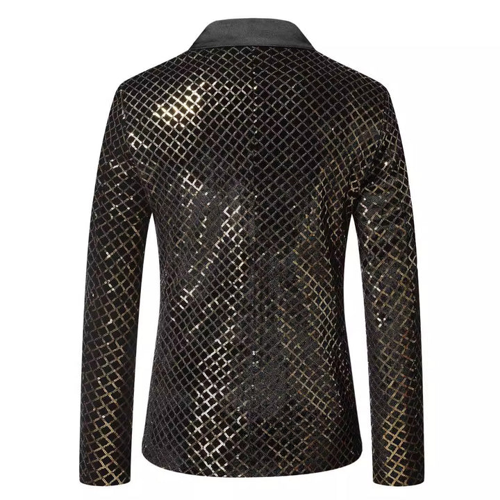 Glamorous sequined blazer jacket for women Lune London