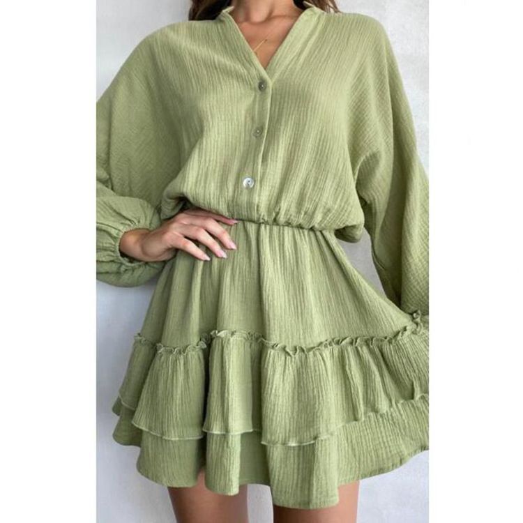 Robe-blouse pour femmes avec détails froncés et coupe cintrée Chic & Stil