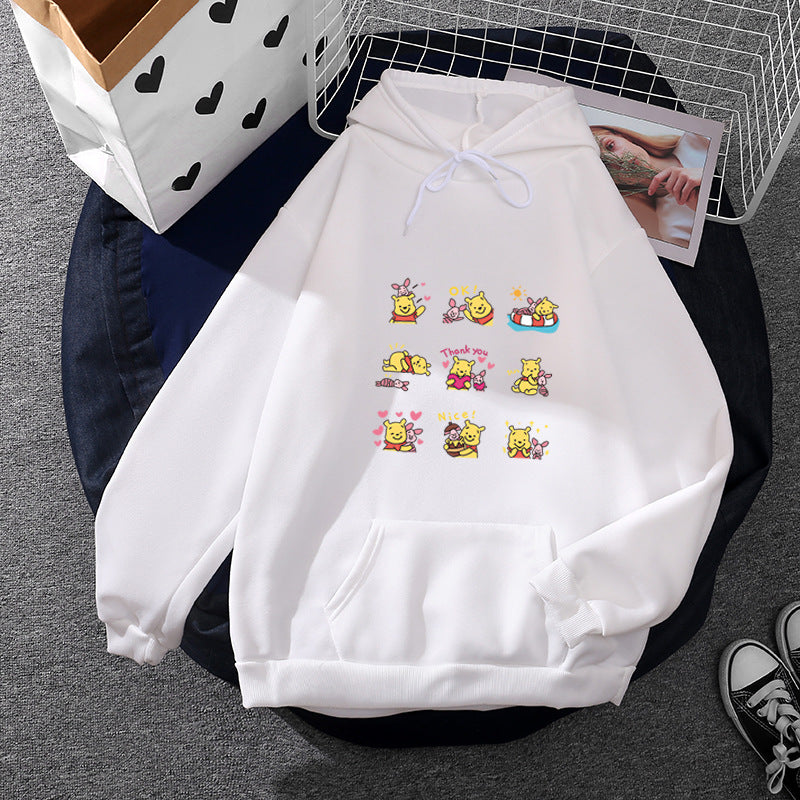 Women's hoodie with cute pattern Chic & Stil
