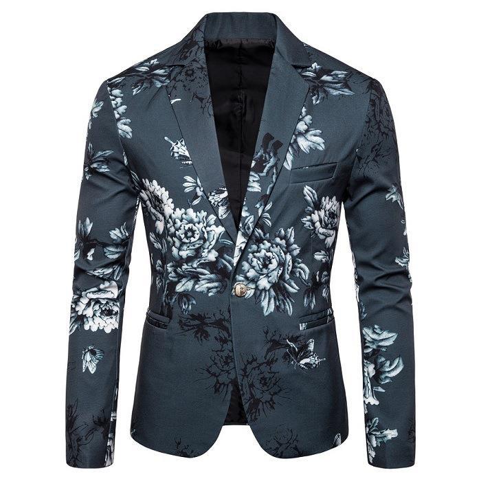 Elegant blazer for men with floral pattern Lune London