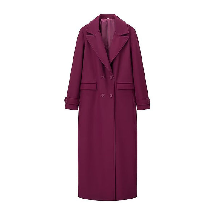 Manteau trench élégant pour femmes avec design à double boutonnage Chic & Stil
