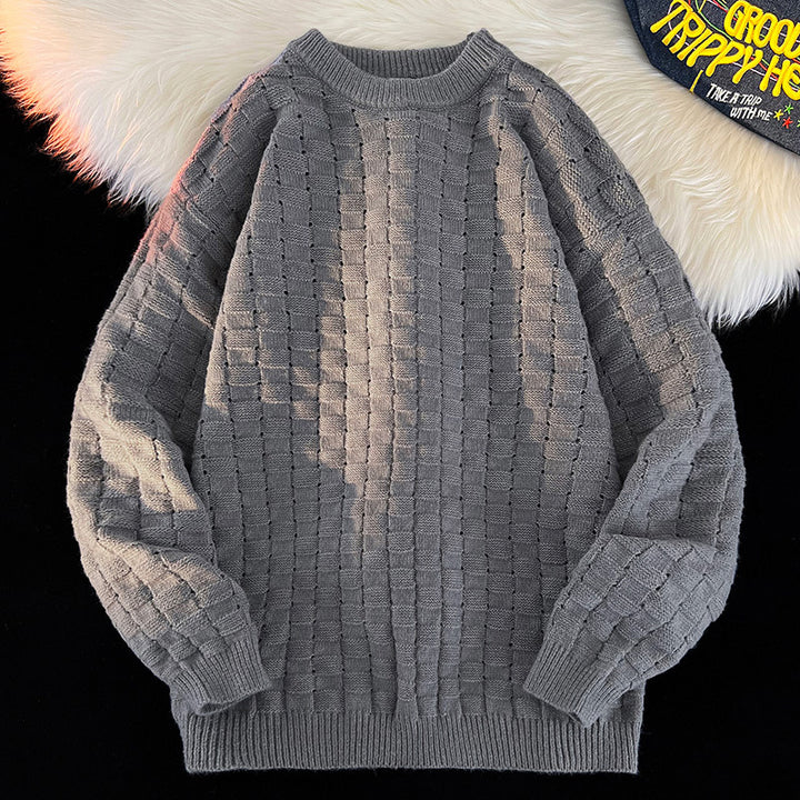 Thick knitted sweater for women with a modern design Lune London