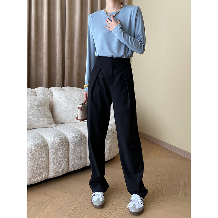 Women's Sporty Long Sleeve Shirt with Elegant Cut Chic & Stil