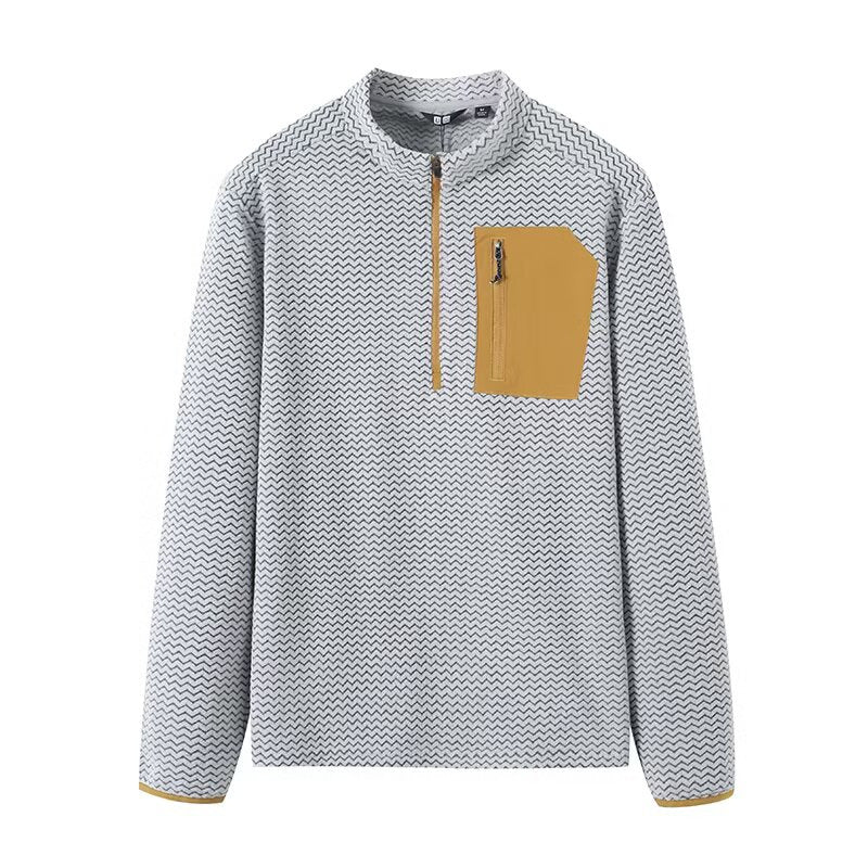 Pull fonctionnel femme avec col montant et fermeture éclair pratique Chic & Stil