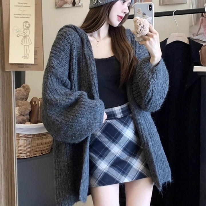 Cardigan tricoté confortable pour femmes Chic & Stil