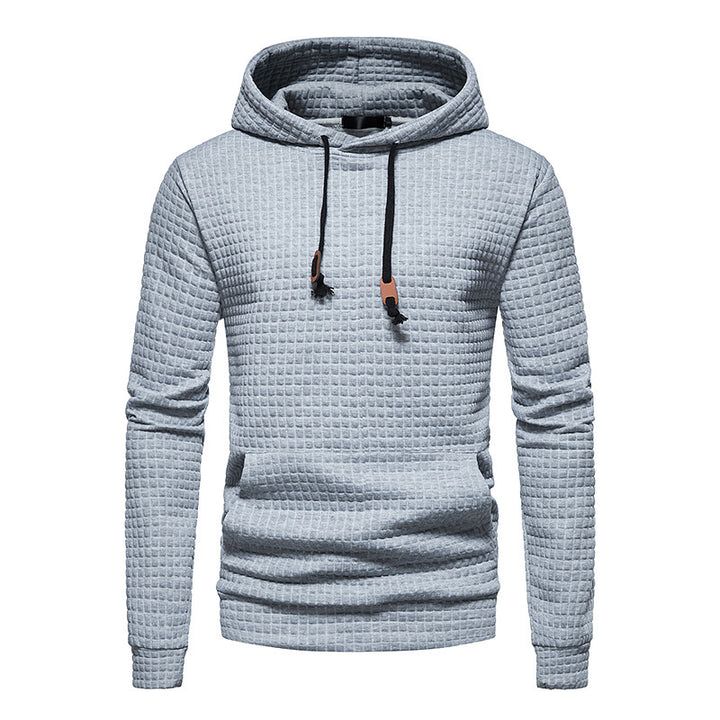 Men's trendy hoodie with textured surface Lune London