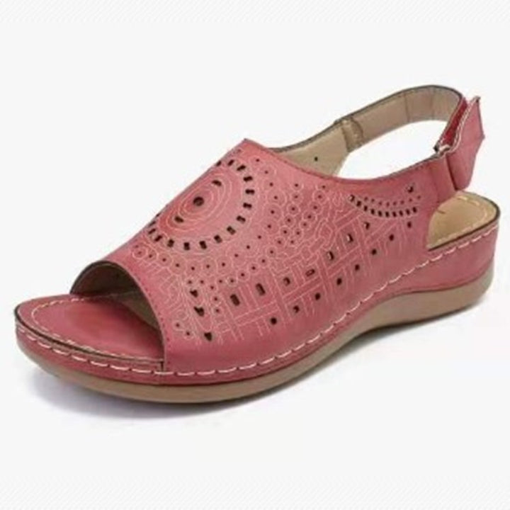 Comfortable Sandals for Women with Elastic Strap Design and Chic Anatomical Sole