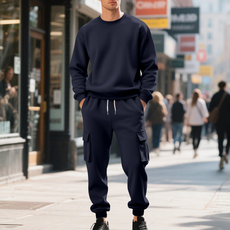 Leisurewear for men with practical pockets and elastic waist Lune London