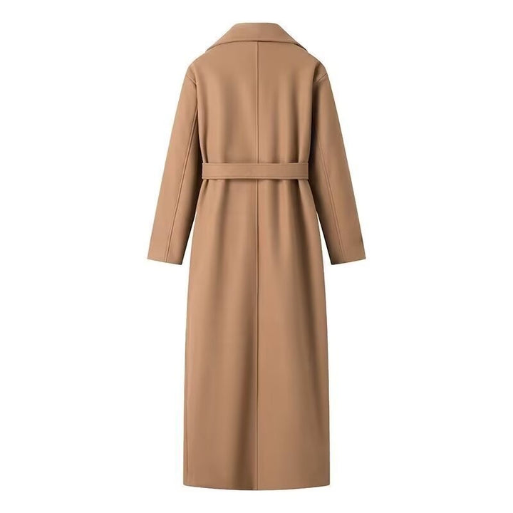 Manteau trench élégant pour femmes avec ceinture à la taille et double boutonnière Chic & Stil