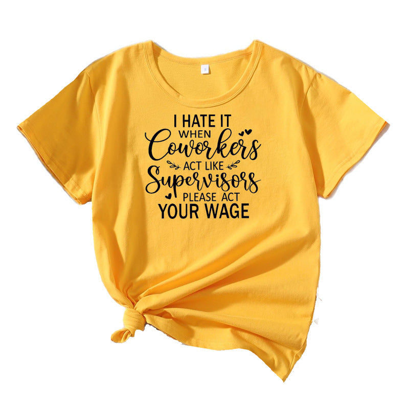 Women Funny Graphic T-shirt Lune London