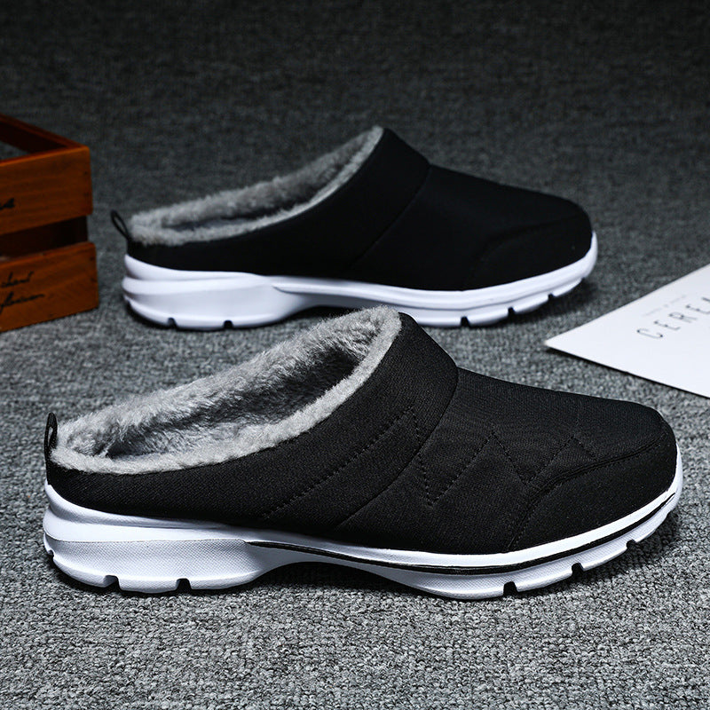 Slippers for women with non-slip sole and elastic shaft Lune London
