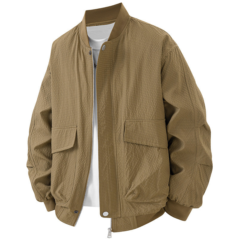 Casual bomber jacket for men with practical pockets Lune London