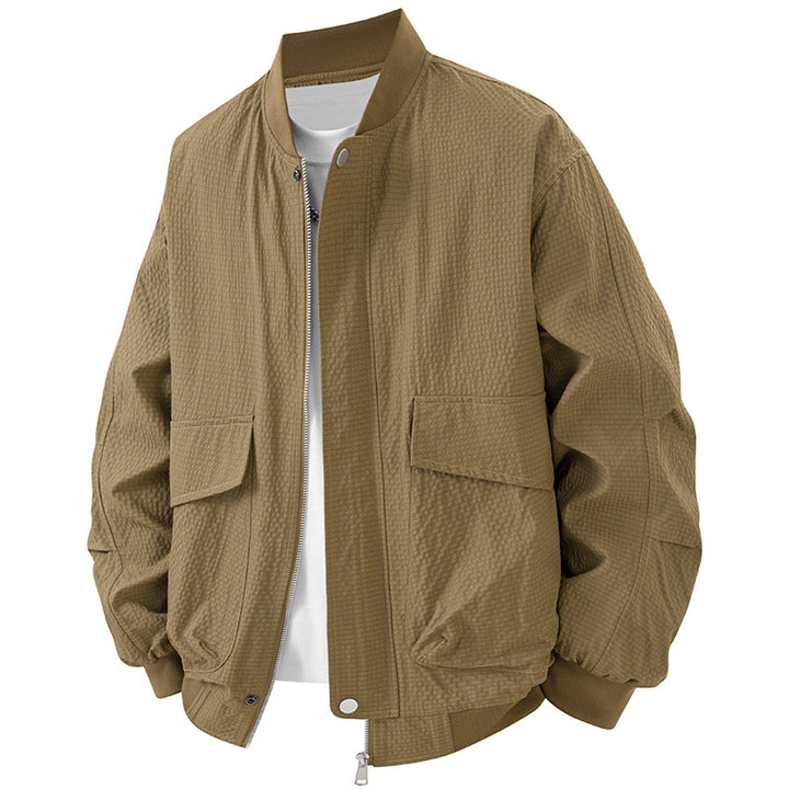 Casual bomber jacket for men with practical pockets Lune London