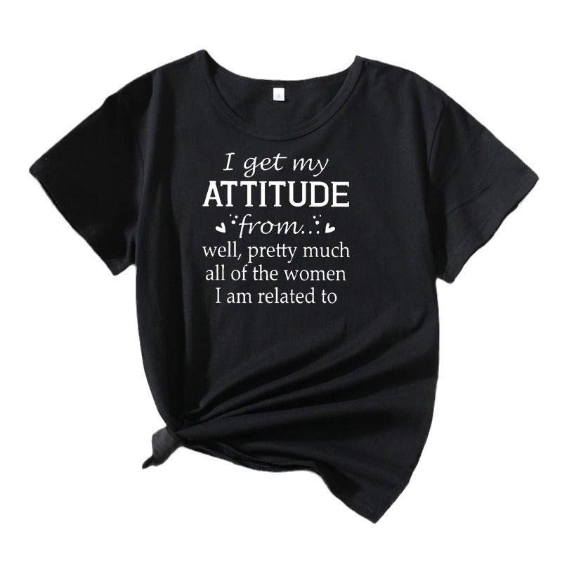 Women Funny Graphic T-shirt Lune London