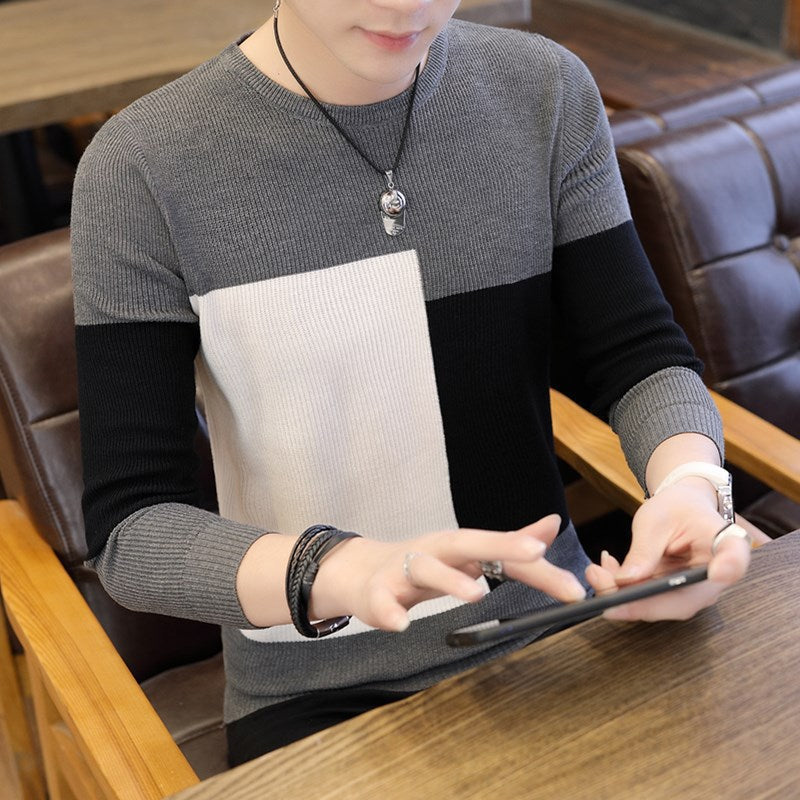 Men's sweatshirt with geometric patterns Lune London