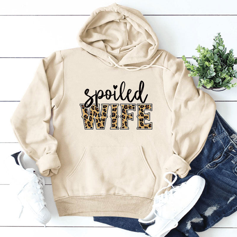 Sweat à capuche pour femmes avec lettrage créatif et élégant Chic & Stil