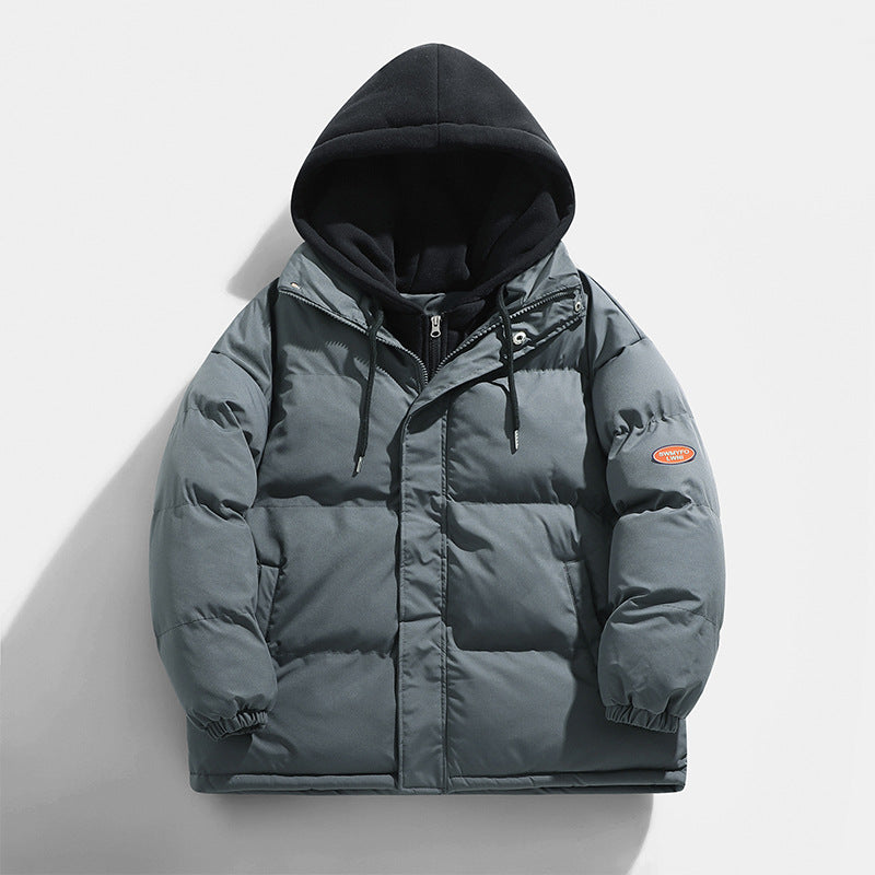 Ladies winter down jacket with integrated hood Lune London