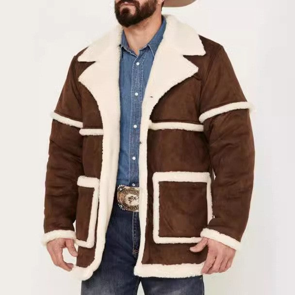 Casual and padded outdoor jacket for men with large pockets Lune London