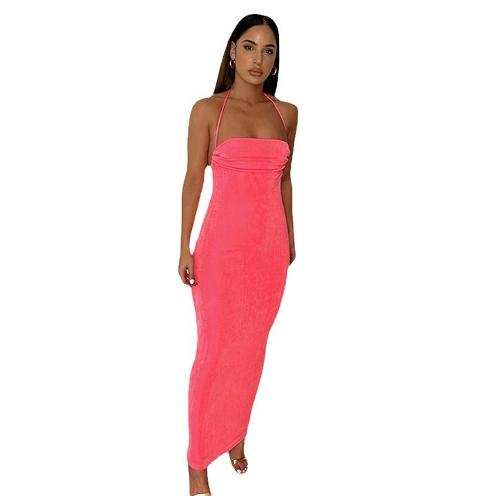 Ladies Elegant Summer Dress Draped Lune London