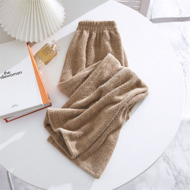 Ladies Soft Fleece Pants with Elastic Waistband Chic & Stil