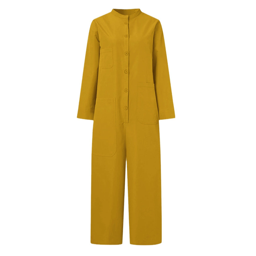 Women's jumpsuit with practical pockets and casual cut Lune London