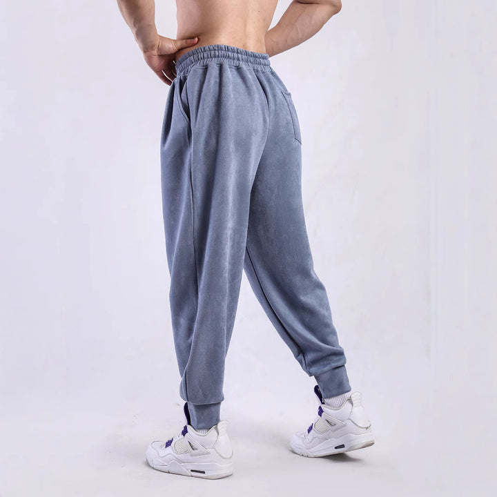 Casual women's jogger pants with elastic waistband and side pockets Lune London