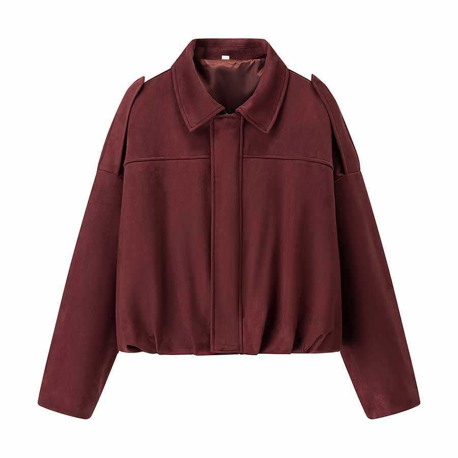 Women's transitional jacket with voluminous sleeves and elegant hood Lune London