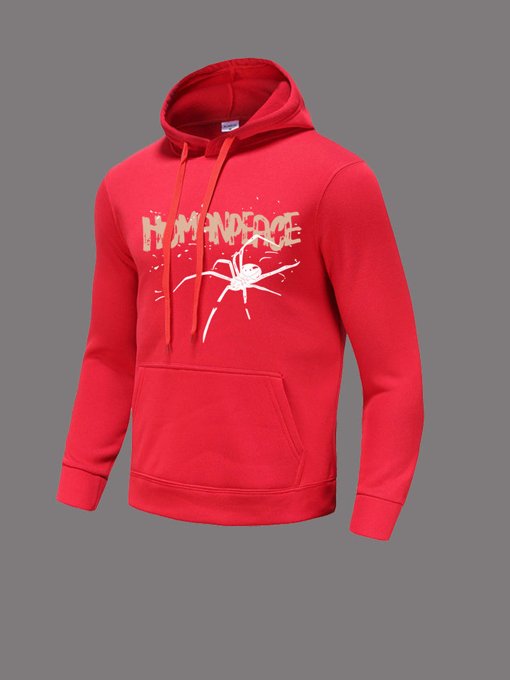 Ladies hoodie with creative spider pattern and comfortable fit Lune London