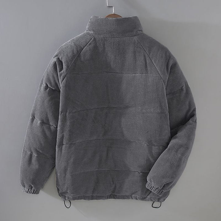 Ladies high-quality velvet puffer jacket Lune London
