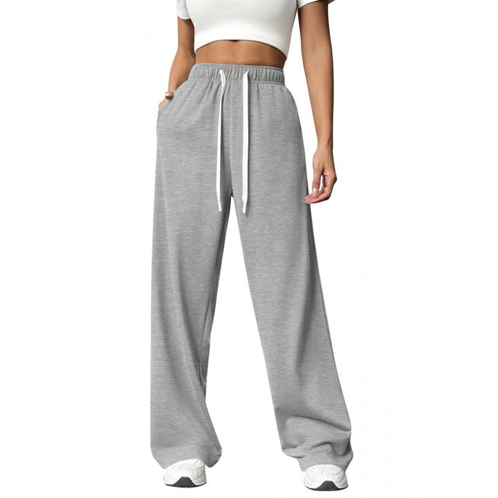 For women Comfortable and casual leisure pants with a loose fit and elastic waist Lune London
