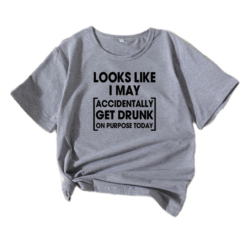 Women Graphic T-Shirt Humorous Casual Lune London