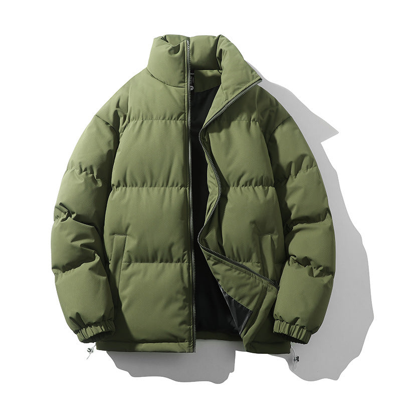 Insulated hooded jacket for men with high collar and stylish cut Lune London