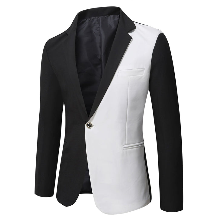 Chic and stylish contrast jacket for men