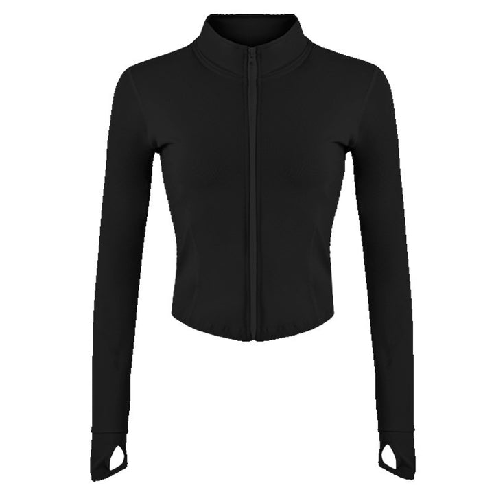 Sport jacket for women with a slim fit and thumb holes Lune London