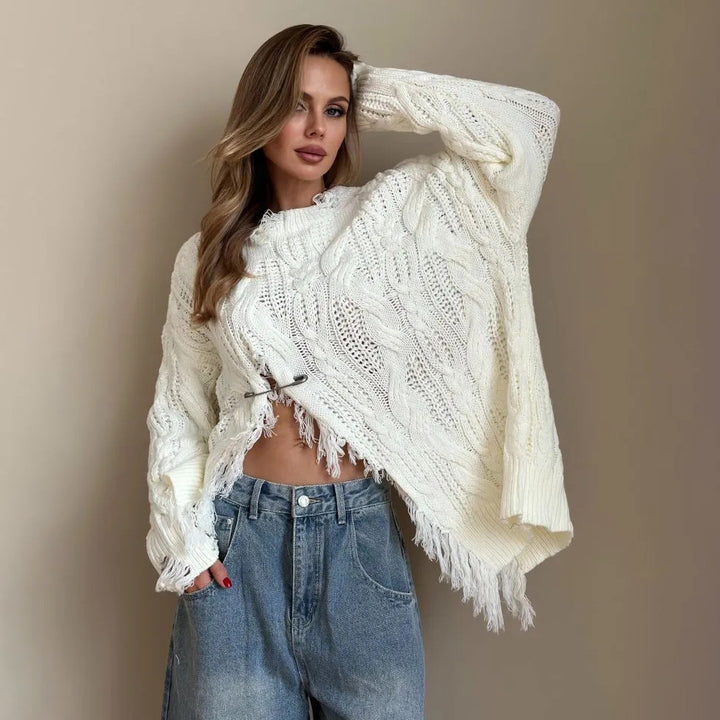Oversized knitted sweater for women Lune London