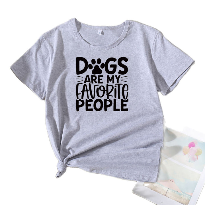 Graphic T-shirt for dog-loving women Lune London