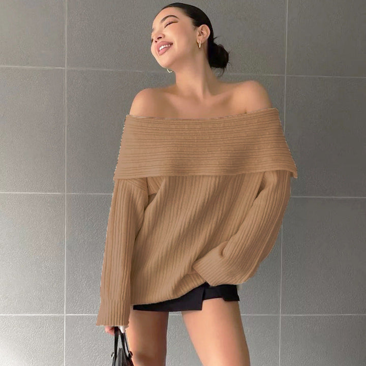 Women Oversized Knit Sweater Lune London