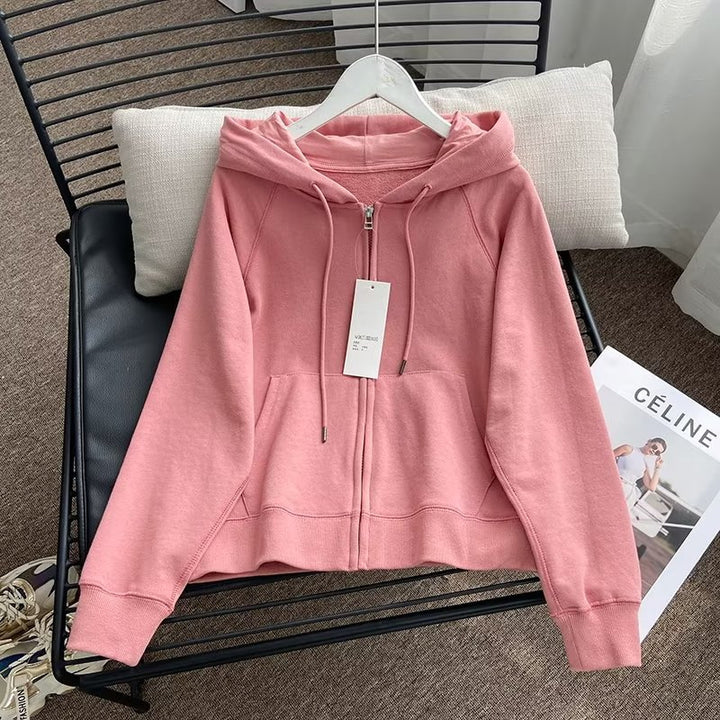 Veste à capuchon décontractée pour femmes avec coupe sportive Chic & Stil