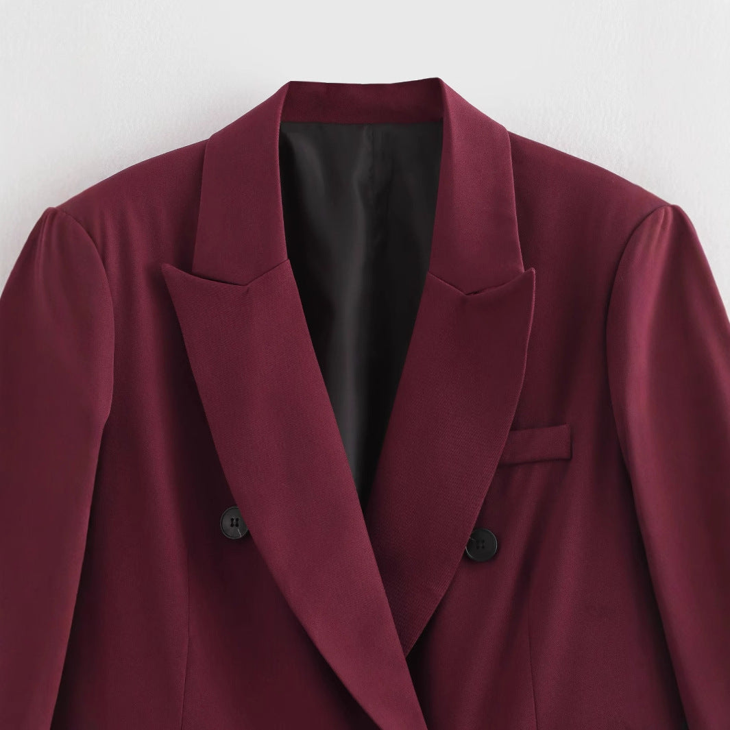 Modern double-breasted blazer jacket for women Lune London