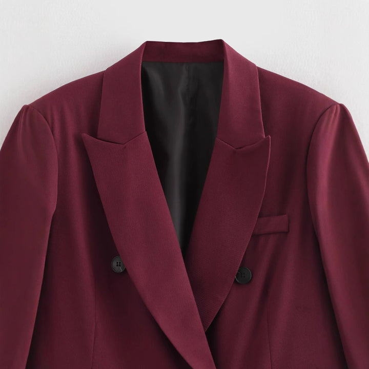 Modern double-breasted blazer jacket for women Lune London
