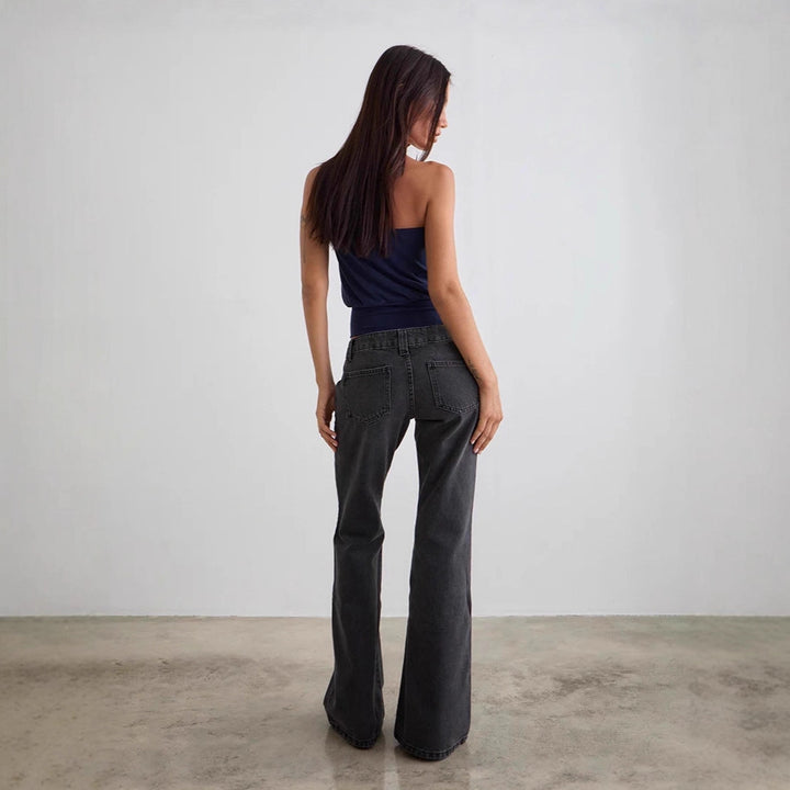 Women's bootcut jeans with high waist and trendy cut Lune London