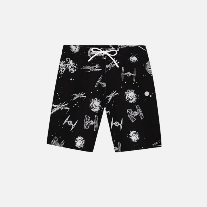 Men's Graphic Printed Psychedelic Swimwear Lune London