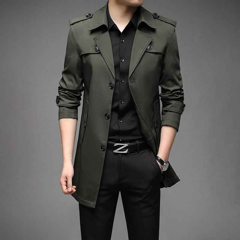 Stylish transitional jacket for men with functional pockets Lune London